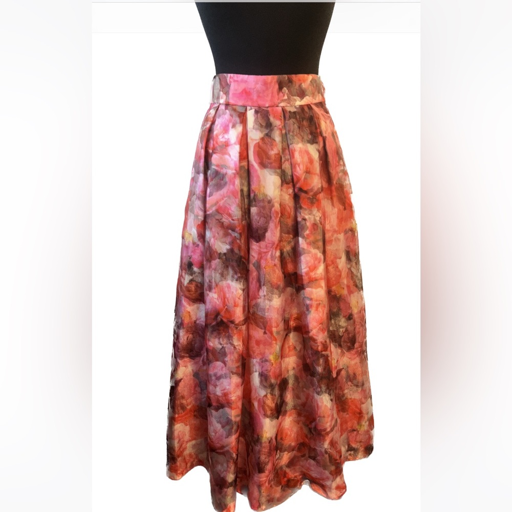 Eliza j ball gown maxi skirt size 2